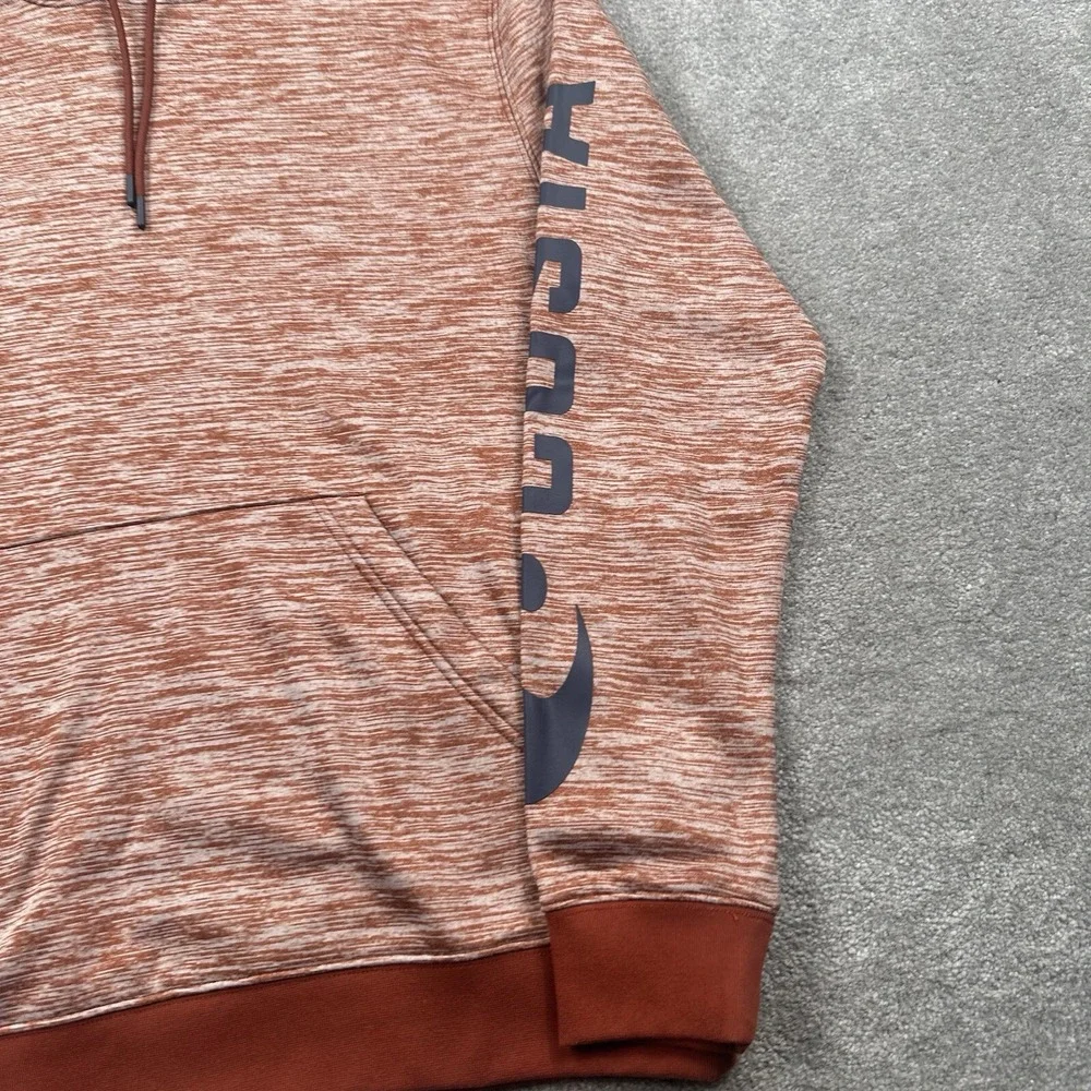 Costa Men's Hooded Tech Fleece Sweatshirt Size‎ M Lava Red